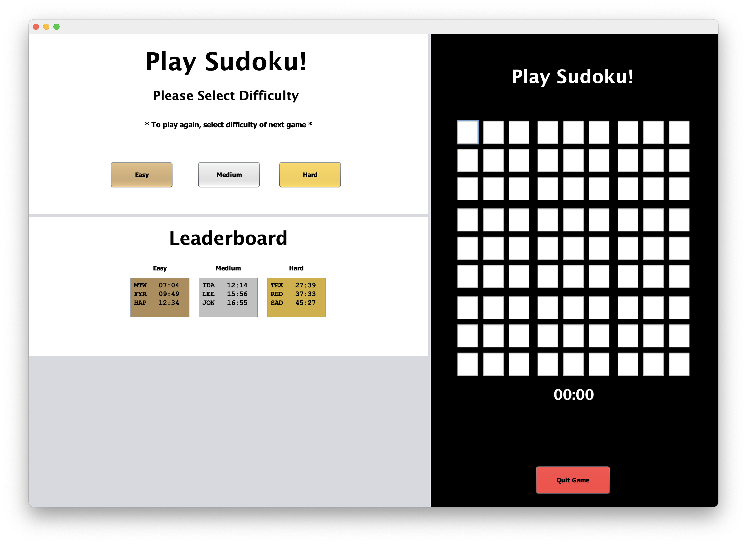 Sudoku